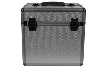 Image of Sportlock AlumaLock Double-Topped Handgun Range Case,12.4x13.2x9.3in,Gray 00012G