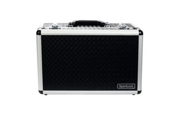 Image of SportLock Quick Draw Pistol Case w/Special Foam, Black, 23x20x17in 00004