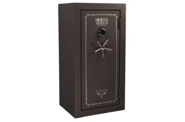 Image of Sports Afield Haven Series Fire Rated Gun Safe, Dark Earth Matte, 59H x 30W x 25D, SA5930H
