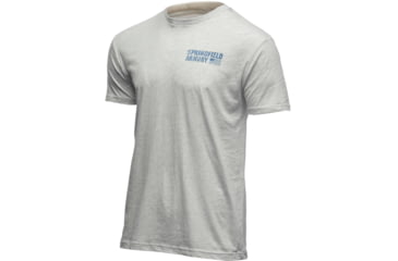 Image of Springfield Armory American Flag Short Sleeve T-Shirt - Mens, White, Medium, GEP7124M