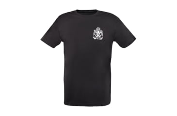Image of Springfield Armory Logo Crest Distressed Short Sleeve T-Shirt - Men's, Black, 2XL, GEP16562X