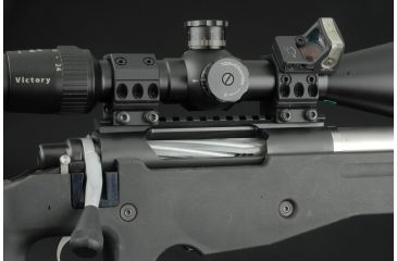 Image of Spuhr 34mm Rifle Scope Ring Mount, Black, Height 25.4 mm/1in/Length 32mm/1.26in 1006937