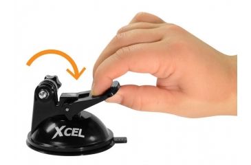 Image of Spy Point Xcel Action Camera Suction Mount, Black XHD-SM