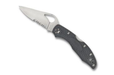 Image of Spyderco Byrd Meadowlark2 Blue Frn Plainedge, Gray, BY04PSGY2