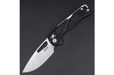 Image of SRM Knives Mirage 239X Ambi Lock Black, SRM239XGB