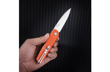 Image of SRM Knives Qrick Linerlock Green/Org, SRM408LGX