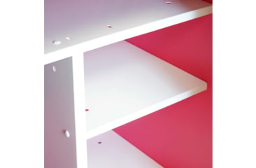 Image of Stack-On 18 Gun Welded-Steel Security Cabinet with Beveled Edge, Pink, Medium, GCP-1918-DX