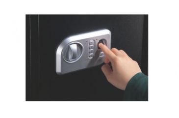 Image of Stack-On Ex-Large Personal Safe with Biometric Lock, 2 Shelves, Black, Medium PS-20-B-12-DS