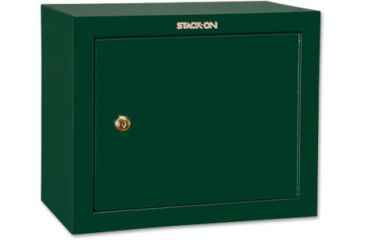 Image of Stack-On Pistol/Ammo Steel Cabinet w/ 2 Removable Shelves, Hunter Green GCG-900
