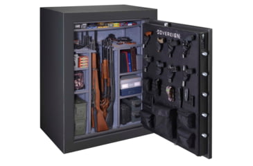 Image of Stack-On Sovereign 60 - Gun Elec Lock, Textured, Black, oversized, S-60-DGP-E-S