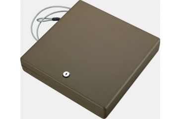 Image of Stack-On Large Portable Case w/Key Lock,Matte Black PC-125K-S