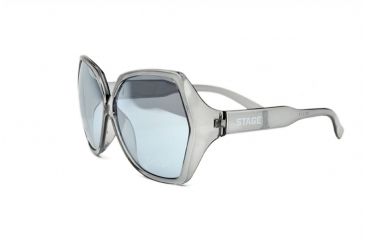 Image of Stage Diva Clear Gray Frame Blue Mirror Lens STG3069CB