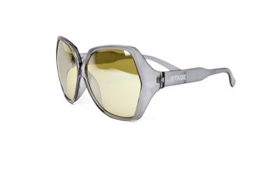 Image of Stage Diva Clear Gray Frame Yellow Mirror Lens STG3069CY