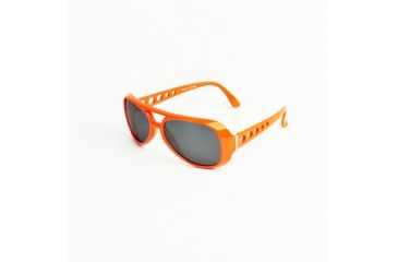 Image of Stage Flyman  Sunglasses  Neon Orange Frame Mirror Smoke Lens STG2654N