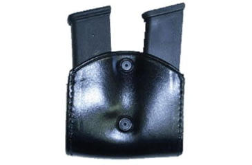 Image of Stallion Leather Double Magazine Holder, Black - OTMH-1-B0