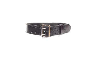 Image of Stallion Leather Sam Browne Belt 2 1/4inch Black Plain - SB-44-1