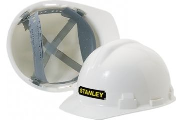Image of Stanley Rst 62004 White Hard Hat Ratcheting Adjustment 
