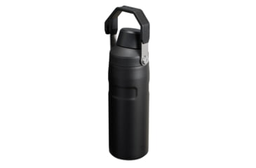 Image of Stanley The IceFlow Fast Flow 16 oz Bottle with Fast Flow Lid, Black 2.0, 16 oz / 0.47 L, 10-11286-038