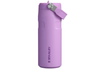 Image of Stanley The IceFlow Flip Straw 2.0 16 oz Bottle with Flip Straw Lid, Lilac, 16 oz / 0.47 L, 10-12110-008