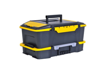 Image of Stanley Tools Click N Connect 2-in-1 Tool Box, Black/Yellow, STST19900
