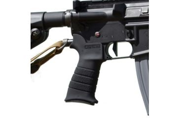 Image of Stark Equipment AR Rifle Grip, with Hook Mount, Black ANG-HM-BL