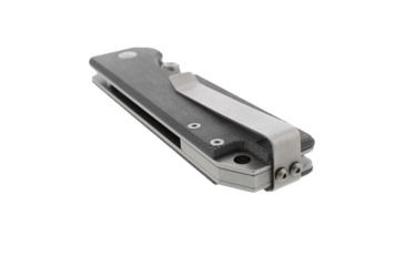 Image of StatGear Ausus 3.5in Folding Knife, D2 Steel, Canvas Micarta Handle, Stone AUSUS-STONE