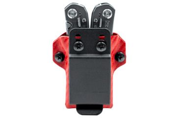 Image of StatGear Kydex Sheath for Gerber Suspension, Carbon Fiber Red, GSUSP-CF-RED