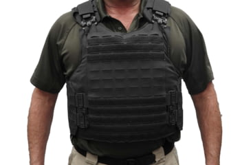 Image of Stealth Armor Systems Dragon Skin 2022 B4C Patrol Vest, Black, Small, DS22T2-B4C-PV-113