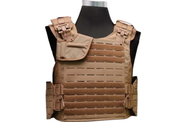 Image of Stealth Armor Systems Dragon Skin 2022 B4C Patrol Vest, Coyote Brown, Small, DS22T2-B4C-PV-213