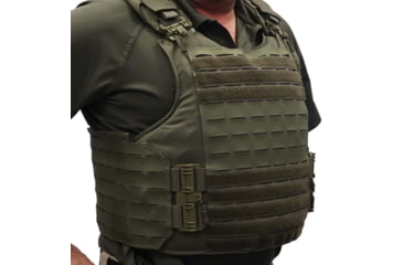 Image of Stealth Armor Systems Dragon Skin 2022 B4C Patrol Vest, Ranger Green, Small, DS22T2-B4C-PV-313