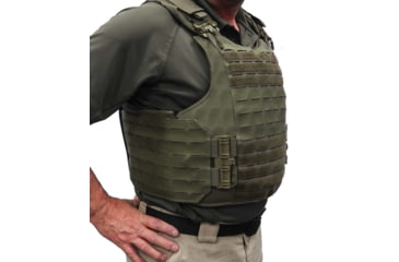Image of Stealth Armor Systems Dragon Skin 2022 B4C Patrol Vest, Ranger Green, Small, DS22T2-B4C-PV-313