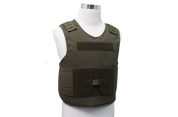Image of Stealth Armor Systems HFRAS Patrol Vest Standard Carrier, Ranger Green, Small, HXT1P-PV-SM-RG-STD