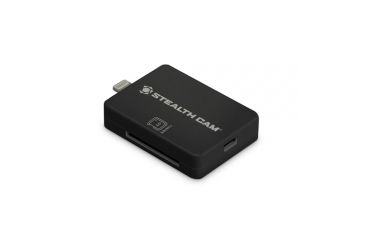 Image of Stealth Cam Memory Card Reader for iOS Devices, Black STC-IOSCRW