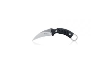 Image of Steel Will Censor 1360 Fixed Blade Knife, 3.86in, AUS-8 Steel, Serrated, Polymer, Black, 1360S