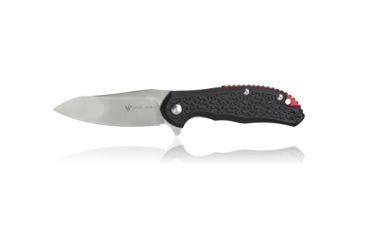 Image of Steel Will Modus Folding Knife, 7.68in, D2, FRN, Liner Lock, Silver Steel/Black F-25-14