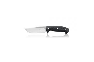Image of Steel Will Roamer R315 Fixed Blade Knife, 4.5in, 9Cr18MoV Steel, TPE, Black, R315-1BK