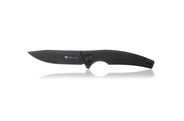 Image of Steel Will Shaula F61-08 Folding Knife, 3.4in, D2 Steel, Black Blade, Black, G10 Handle, F61-08