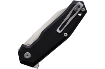Image of Steel Will Tenet 2 Black Folding Knife, 4.5in Closed, 3.5in Satin D2 Tool Steel Blade, Black G10 Handle, SWF31-01