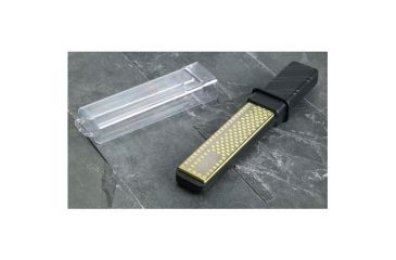 Image of Steelex 1 in. x 3-1/8 in. Diamond Sharpener, Coarse and Fine Grits, Protective See-Thru Cover I D3733