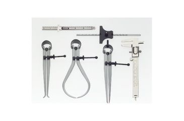 Image of Steelex 6 Pc. Stainless Steel Measuring Set M1090