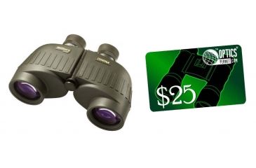 Image of Steiner 7x50 Military R Waterproof Porro Prism Binocular and FREE 25 OpticsPlanet Gift Certificate, 538-KIT1