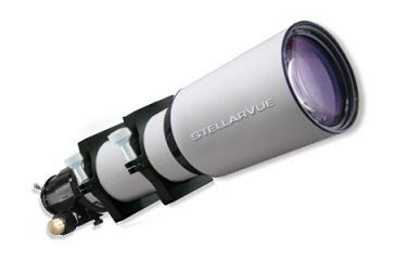 Image of Stellarvue SV 102mm AP Refractor Telescope w/ Dual Hinged Mounting Rings SV-102AP