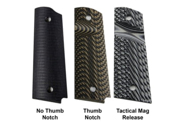 Image of Stoner CNC Aggressive Starburst G10 Gun Grips fit 1911 Compact and Springfield EMP, Arctic Camo, 1911 Compact-Slim-Standard, STO-1911C-AS-STD-ARC-SLIM