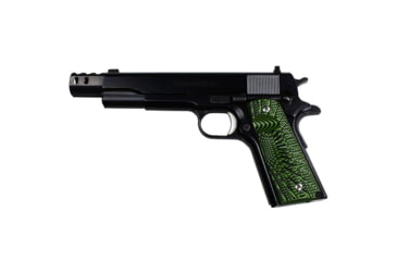 Image of Stoner CNC Aggressive Starburst G10 Gun Grips fit Sig GSG, Neon Green Black, SIG GSG-Standard, STO-GSG-AS-STD-NG