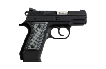 Image of Stoner CNC CZ Rami G10 Gun Grips Full Checker Texture Pistol Panels Fits CZ 2075 Rami, Grey Black, STO-CZ-FC-GRB