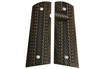 Image of Stoner CNC Super Aggressive G10 Gun Grips fit Sig GSG, Brown Black, SIG GSG-Magwell, STO-GSG-SA-MAG-BNB