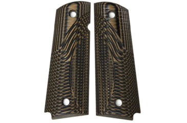 Image of Stoner CNC Tactical Eclipse G10 Gun Grips fit Sig GSG, Brown Black, SIG GSG-Standard, STO-GSG-TE-STD-BNB