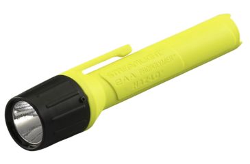 Image of Streamlight 2Aa Propolymer Haz-Lo Flashlight, Atex Rated, 65 Lumen White Led, 2 X Aa Battery, Yellow, 67556