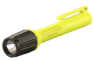 Image of Streamlight 2Aaa Propolymer Haz-Lo Flashlight, Atex Rated, 60 Lumen White Led, 2 X Aaa Battery, Clam Pack, Yellow, 66503