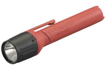 Image of Streamlight 2Aaa Propolymer Haz-Lo Flashlight, Inmetro Rated, 60 Lumen White Led, 2 X Aaa Battery, Orange, 66509